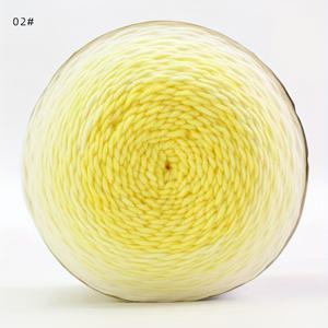 TEMU 5겹 200G 롱 그라데이션 얀 볼 1개, 손뜨개, 코바늘 뜨개질, 스카프, 숄, 꽃 매트 등용 그라데이션 얀, 제조자 직판