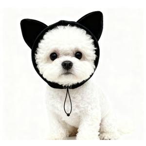 TEMU 1개 강아지 크리스마스 선물 풀커버 모자 중대형견용 겨울 따뜻한 액세서리 야외 눈놀이 및 일상 사용 반려동물 방한 모자