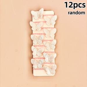 TEMU 12개 랜덤 펄 리본 머리끈 세트, 입체적인 새틴 질감, 모발 손상 없는 헤어 로프, 여자아이 및 어린이를 위한 달콤하고 다재다능한 헤어 액세서리, 데일리 학교 데이트 스포츠 캐주얼 헤어 추가