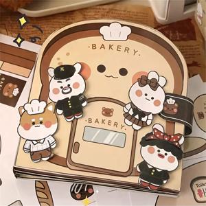 TEMU 베이커리에서 만든 수제 스크랩북은 매우 쉬고 즐거운 공예 경험을 제공하여 친구, 파트너 및 가족을 위한 선물로 완벽하며 파티, 할로윈 및 기타 축하 행사에 적합합니다. 만들기 위한 재료가 포함되어 있습니다.