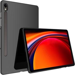 삼성 갤럭시 탭 S9 FE/S8/S7 10.9인치/11인치 케이스 [경량 + 보호] 충격 방지 소프트 초슬림 커버 - 블랙