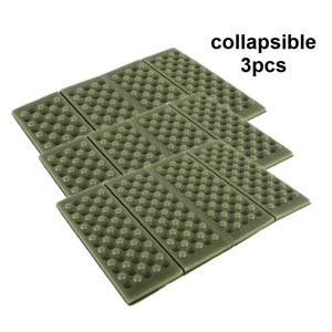TEMU 3개 세트 경량 휴대용 내구성 좋은 야외용 좌석 쿠션, 벌집형 마사지 매트, 접이식 XPE 패드, 15.16×10.83인치, 야외 하이킹, 캠핑, 훈련장용, 접이식 베개, 가족 피크닉 좌석 쿠션, 실용적인 좌석 쿠션