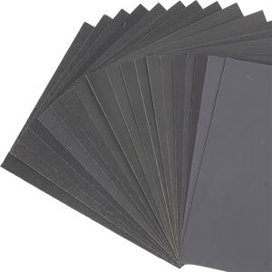 TEMU 400/600/800/1000/1200/1500/2000/2500/3000 그릿 사포, 각 그릿당 5장씩 총 45장. 자동차 연마, 금속 연마, 목재 가구의 미세 마감에 적합
