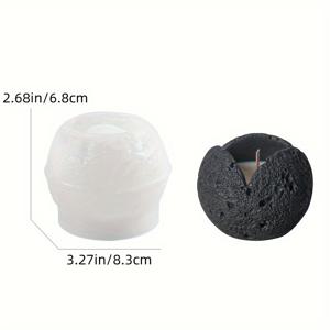 캔들 컵 우주석 실리콘 레진 몰드, 불필요한 향기, 실내 오래 지속, 핸드 선물 용기, 콜드 마운틴 시리즈