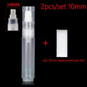 TEMU 3mm, 5mm, 8mm, 10mm, 15mm, 30mm 등 다양한 크기의 재사용 가능한 마커, 액체 칠햇 및 페인트용 플라스틱 버킷 튜브 포함
