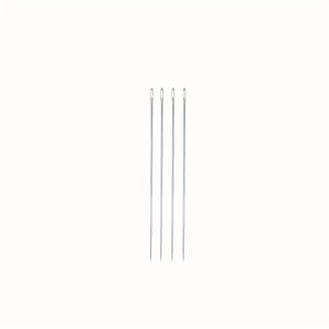 TEMU 4개 다중 사이즈 긴 바느질 바늘, 긴 직선 장식용 손바늘, 큰 눈 손바늘, 가정용 장식, 카펫, 가죽, 캔버스 수리 바느질용