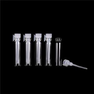 100개입 1ml 2ml 투명 유리 스포이드 병 미니 에센셜 오일 피펫 바이알 향수 시중판 사이즈 디스펜서 병 빈 병