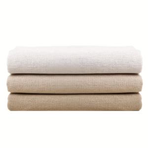 TEMU 3개 솔리드 린넨 원단, 50 X 50Cm, 수공예, 의류 재봉, 화분 및 테이블보 장식에 적합, 수제 원단 | 러스틱 미학 | 텍스처 원단, 재봉 용품, 장식, 가방 원단