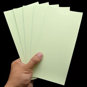 TEMU 5개입 발광 낚시 미끼 스티커 글로우 베이트 제작 재료 20x10cm