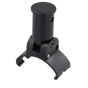 TEMU 1개 전동 스쿠터 테일 라이트 브래킷 - 블랙 후방 마운트, 펜더 지지대 포함 (M365, Pro 2, MI4 모델용) - 야간 주행 시 안전성 및 가시성 강화, 차량 라이트 | 세련된 블랙 브래킷 | 가시적 테일 라이트