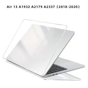 MacBook 케이스, Pro 13/Air 2018-2020/M2 Air/M3/ 호환, 미끄럼 방지/스크래치 방지 투명 하드 쉘 보호 커버, Pro 14 M3/ 케이스에 적합한 경량 플라스틱 커버
