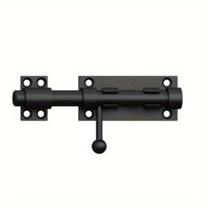 160mm (6.3인치) 고강도 304 스테인리스 스틸 도어 잠금장치 (나사 포함), 두꺼운 볼트 + 강화 보안 잠금 구멍, 가정/차고/야외 사용에 적합, 와인 캐비닛/창고/창문/서랍/옷장 호환