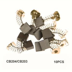 10개 세트 탄소 브러시 앵글 그라인더 브레이커 해머 CB200 CB202 CB203 CB204 GA9020 모터용, 내구성 있는 탄소 구조, 쉬운 설치, 파워 도구(드릴, 톱, 그라인더)와 호환, 철거용 해머 디스크 그라인더