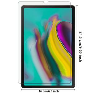 이 2개 팩은 삼성 S6 10.5인치 2019 모델 및 Lite 태블릿 (S6) 강화 유리 액정 보호 필름에 적합합니다. 풀 커버리지, 고화질, 스크래치 방지 9H 경도 특징.
