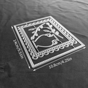 1개 오리지널 꽃 금속 커팅 다이 컷팅 다이 생일 결혼식 장식 스크랩북 종이 공예 몰드 DIY 스craPbookking & 스탬핑 스텐실 용품