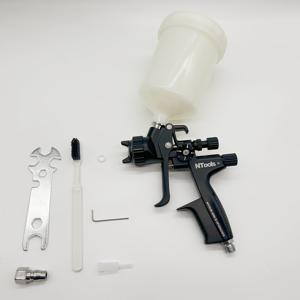 TEMU NTOOLS HVLP 전문가용 자동차 페인트 스프레이 건 1.3mm 노즐 수성 에어 스프레이어, 에어 스프레이 건, 페인트 스프레이 건, 에어 브러시, 600cc 컵