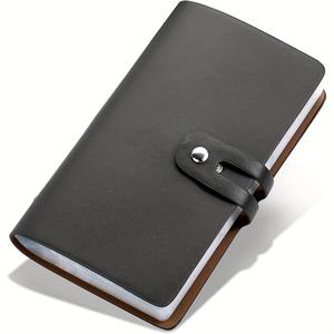 96장 명함 정리함, RFID 차단 신용카드 홀더, 전문 명함 보관함 및 네임카드 북, 신용카드 보호기