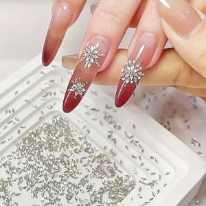 TEMU 100개 1.5*3mm 미니 로마빅 네일 아트 참 반짝이는 네일 아트 라인스톤 3D 플랫백 네일 네일 참 네일 디자인용 뾰족한 바닥 네일 합성 보석 네일 네일 용품 여성용