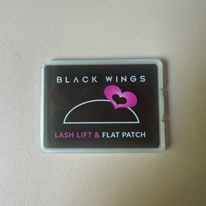 BLACKWINGS 초박형 속눈썹 컬링 패드 짝, 무접착 한국 기술 아이 패치 뷰티 도구 속눈썹 컬링 앱플리케이터 보조 도구 래쉬 펌 추가 재사용 가능