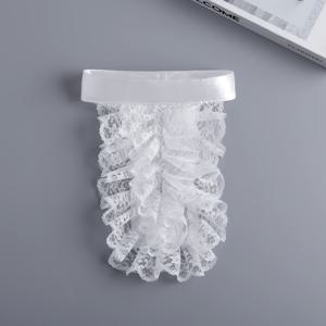 TEMU 1개 로코코 빈티지 레이스 러플 칼라 페이크 칼라