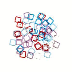 TEMU 78개 메탈 스티치 링 마커, 코바늘 링 스티치 마커, 코바늘 링, 코바늘 및 뜨개질 코바늘 마커