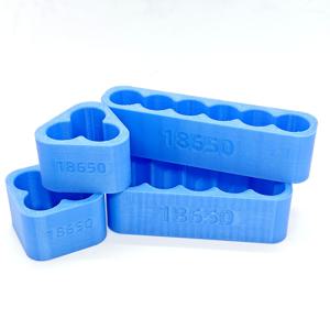 18650/21700 리튬 배터리 스팟 용접 고정 장치 - 안티 디스로케이션 디자인의 강력한 플라스틱 배터리 홀더, 18650/21700 배터리와 호환
