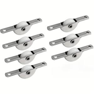 18mm 도어 롤러 7개 세트 (스크린 도어, 옷장, 캐비닛 가구 바퀴에 적합)