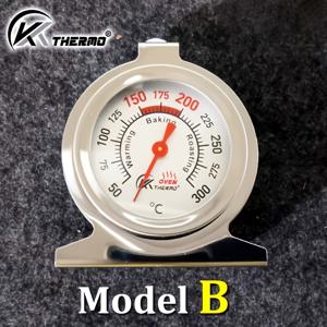 TEMU 스탠리스 스틸 오븐 온도계 (걸이 및 스탠딩 디자인) - 배터리 불필요, 실시간 읽기 온도계 (요리, 베이킹, 주방용) - 식품 안전, 엄마, 크리스마스, 할로윈 선물로 적합, 오븐 내부 온도계