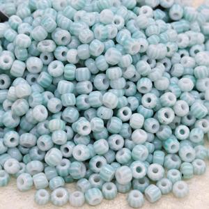 TEMU 비딩 키트, 3mm/약 120개 수박 모양 컬러 유리 씨드 비즈, 수제 DIY 크리스마스 팔찌, 장식용 체인 액세서리, 팔찌 만들기, 헤어 액세서리, 구슬 커튼, DIY 정교한 휴일 선물, 생일 선물 등에 적합