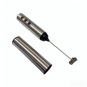 TEMU 충전식 휴대용 전기 우유 거품기, 1200mAh 배터리, 스테인리스 스틸 우유 거품기, 카푸치노, 마치, 핫초콜릿 및 커피 우유 거품에 적합; 빠른 커피 추출 스티어