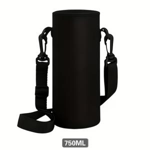 TEMU 550-1500ML 보온 물컵 슬리브, 로프 물병 캐리어 가방 휴대용 야외용 보온 물병 슬리브 가방 커버 파우치