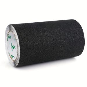 PA 블랙 미끄럼 방지 테이프 1롤, 200mm X 5m, 대용량 미끄럼 방지 안전 테이프, 80방 고방미끄럼 방지, 계단, 욕실, 수영장, 사무실용