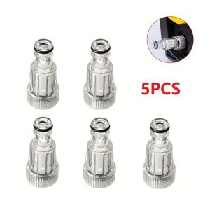 TEMU 175PSI 고압세척기 정수기 5개 세트, 자동차 세차용 수도 커넥터, -K7 고압세척기 호환