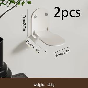 TEMU 2개 세트 금속 투명 벽걸이 책장, 벽부착형 책 정리대, 교실, 도서관, 현관, 침실 벽 선반, 룸 데코, 홈 데코 등에 적합한 부유형 선반