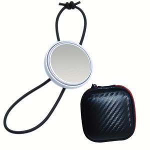 조절 가능한 다이빙 후방 거울 - 조절형 거울 디자인, 광각 시야, 내구성 ABS 소재, 보관 케이스 포함, 다이빙용, 가볍고 휴대 간편, 수중 시야 향상, 다이빙 장비, 수중 시야 보조기구