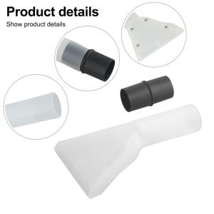 TEMU 투명 실내용 진공 흡입기 추출 노즐 헤드 32-35mm, 대부분의 휴대용 카펫 청소기 및 습식 건식 진공 청소기와 호환, 차량 디테일링, 가구, 계단, 좌석, 바닥 매트 딥 클리닝 액세서리