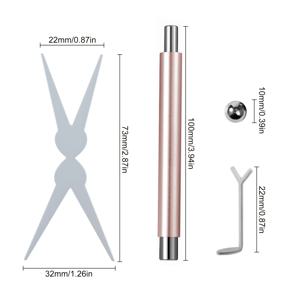 TEMU 3개입 3-in-1 프렌치 캣아이 마그넷 네일 도구 세트, 베이스 & 하트팁 포함 - 젤 폴리쉬용, 살롱 & 가정용 네일용 양면 패치, 캣아이 젤 폴리쉬용 프렌치 라인 & 하트 효과, 네일 케어 액세서리