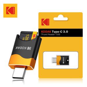 TEMU NEW KODAK T330 Type-C Micro SD 카드 리더기, 스마트폰, 태블릿 및 컴퓨터와 호환되는 고속 OTG 어댑터