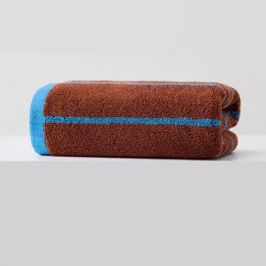 TEMU 록신 호텔수건 150g 40수 코마사 콤팩트 선염 데일리 세면타월 1장
