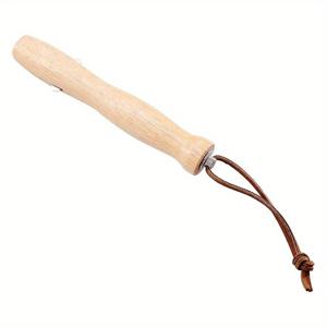 80cm 바베큐 꼬치 스테인리스 스틸 나무 손잡이 긴 텔레스코픽 확장형 BBQ 포크 바베큐 액세서리