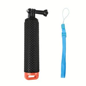 TEMU 액션 카메라 물에 뜨는 핸드 그립, Gopro Hero 13 12 11 10 9 8 Xiaomi Yi SJ4000 플로트 핸들 마운트 추가 장치