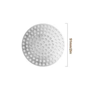 TEMU 51/53/58mm 팍 스크린 - 이중층 스테인리스 스틸 커피 필터, 1.7mm 두께 재사용 가능한 포르타필터 바스켓 스크린, 머신용 균일한 유량 조절 하부 샤워 스크린