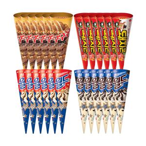TEMU 롯데웰푸드 월드콘 바닐라 160ml x 6개+월드콘 쿠앤크 160ml x 6개+구구콘 160ml x 6개+돼지콘 160ml x 6개