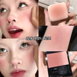 TEMU 그라데이션 블러쉬 겸 하이라이터, 톤업/입체 연출, 매트-새틴 자연 누드 메이크업용 쉐딩(컨투어)