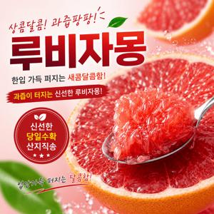 TEMU 루비자몽 레드자몽 고당도 제철 생과