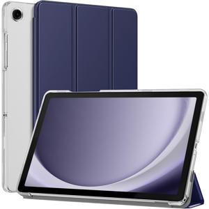 TEMU 삼성 갤럭시 탭 A9+/A9 플러스 11인치 2023 (X210/X216/X218), 탭 A9 8.7인치 태블릿 (SM-X110/X115/X117)용 케이스, 가벼운 접이식 스탠드, 스크래치 방지 후면 캡, 자동 수면/깨우기 기능이 있는 트리플 토터 샌드 백 태블릿 케이스