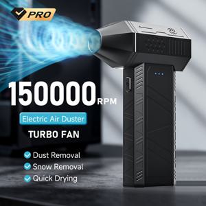 TEMU 150000/RPM 고속 터보 팬 | USB 포함 휴대용 먼지 제거기, 먼지, 숯, 잎사귀용 조절 가능한 풍속, 빠른 냉각, 버튼 제어, 캠핑, 컴퓨터/키보드 청소에 적합, 남성 선물, 크리스마스 선물