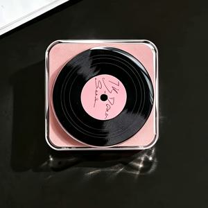 TEMU 회전식 빈티지 CD 휴대폰 거치대, 휴대용 스탠드