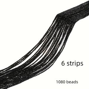 2mm 블랙 스피넬 구슬, DIY 루즈 유리 구슬, 구슬 장식 액세서리