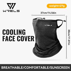 TEMU WRELS 귀걸이 스타일 사이클링 쿨링 햇빛 가리개 넥 게이터, 통기성 속건 페이스 타월, 쿨링 메시, 통기성 및 땀 방지, 귀걸이 디자인, 야외 스포츠 및 낚시에 적합, 남녀공용